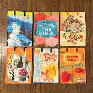 Trader Joe's area exclusive reusable bags bundle